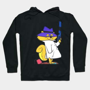 Secret Squirrel And Moroccan Mole cartoon retro Hoodie